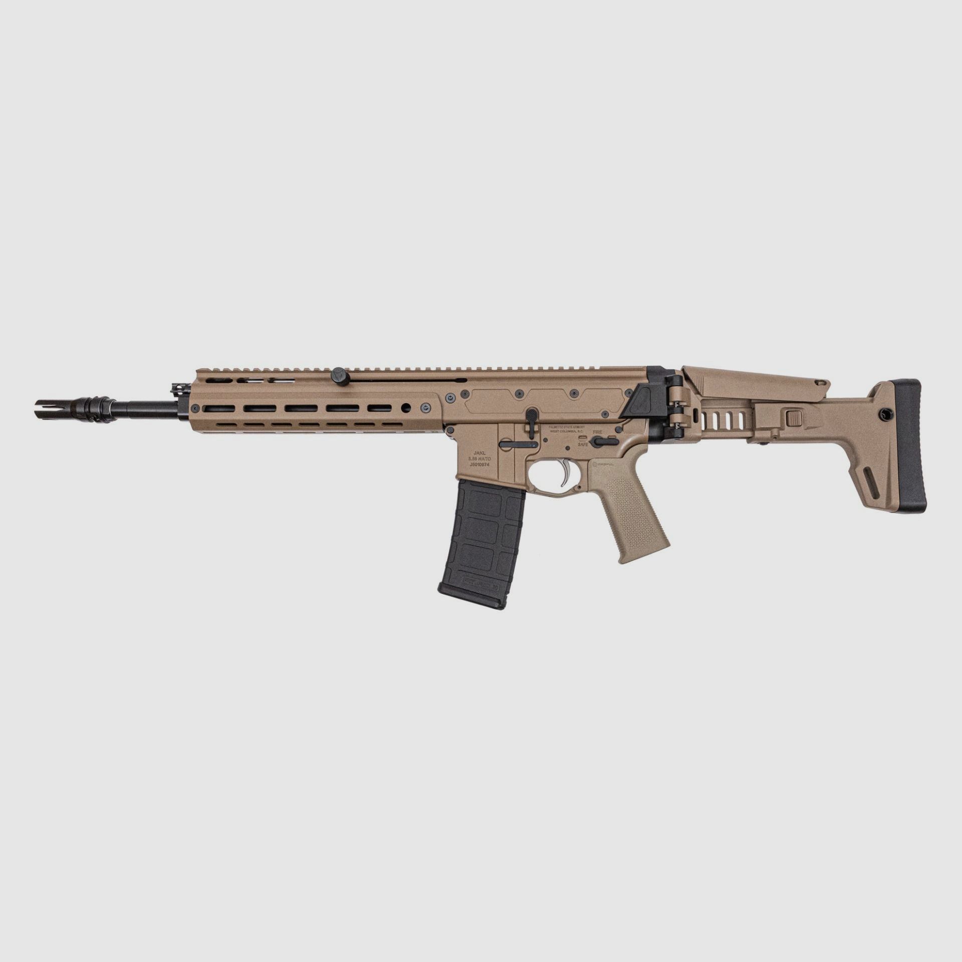 PSA JAKL Nitride MOE SL EPT F5 G2 Fucile, FDE, immagine 4 di 6