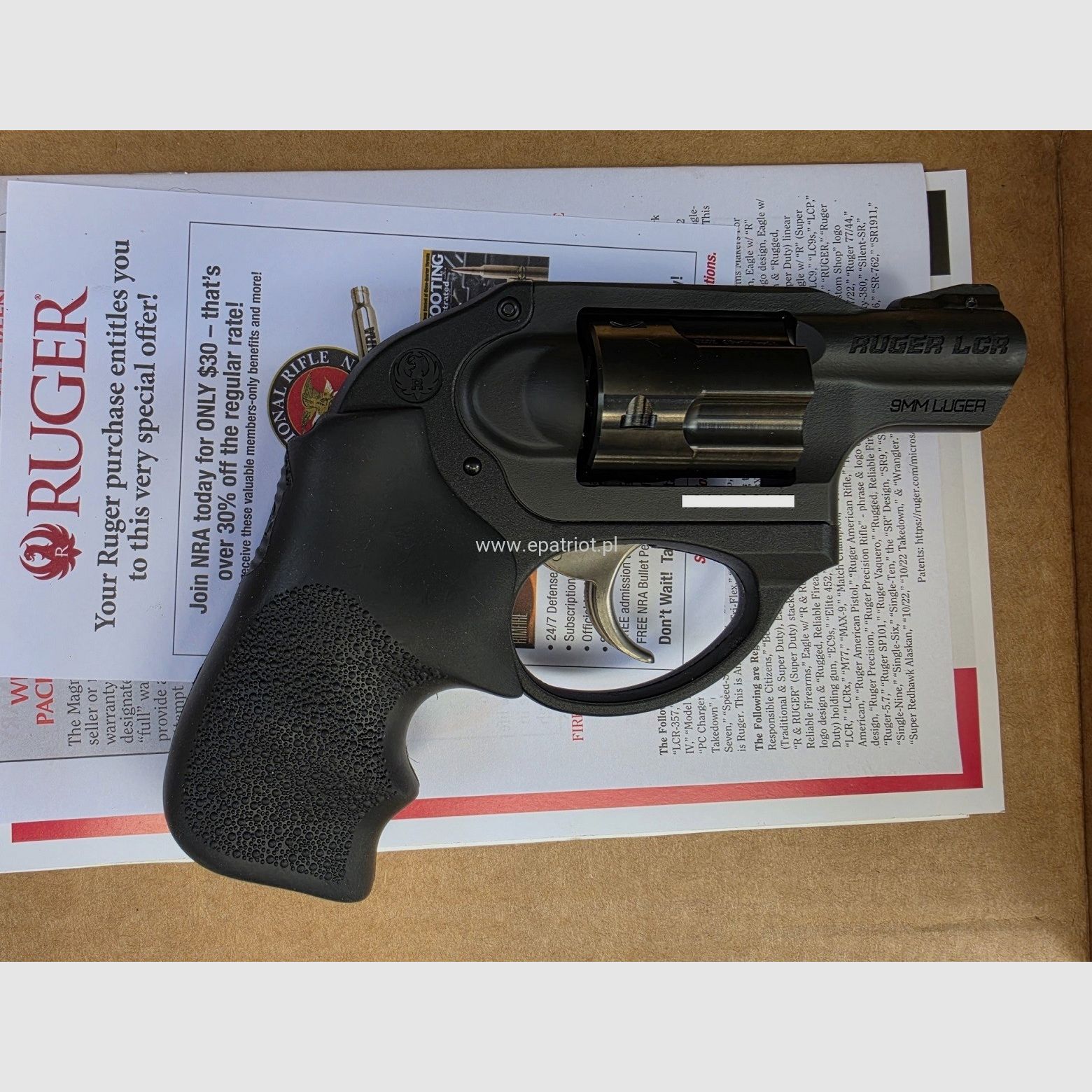 Revolver Ruger LCR 1.87'' 9x19 5456, afbeelding 3 van 11