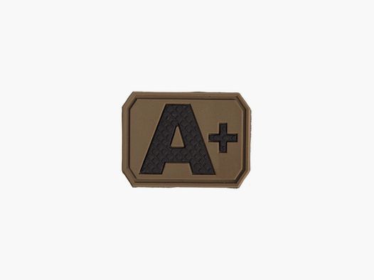 Blutgruppe A+ Patch COYOTE