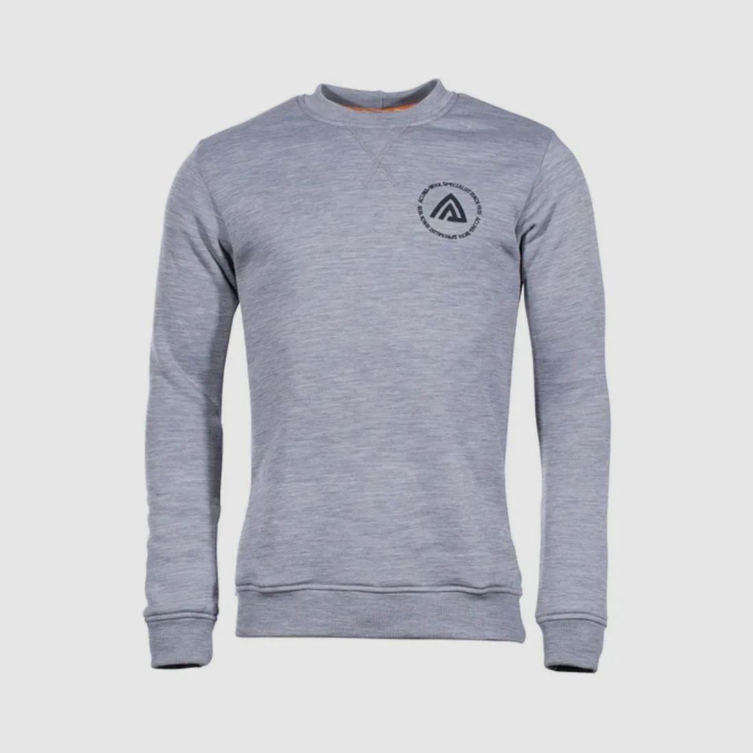 aclima Aclima Pullover FleeceWool Crew Neck grey melange
