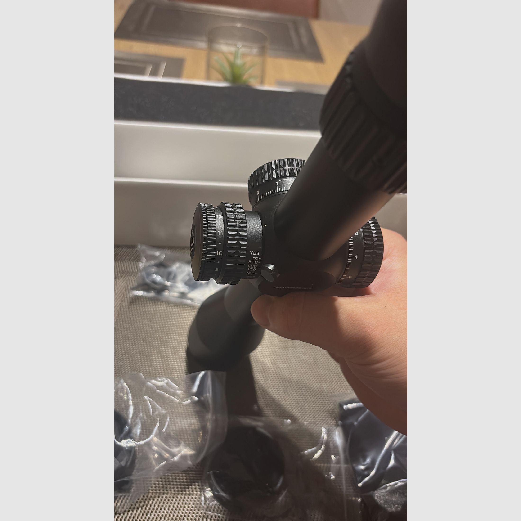 Swampfox Warhawk 4-20x50 FFP scope