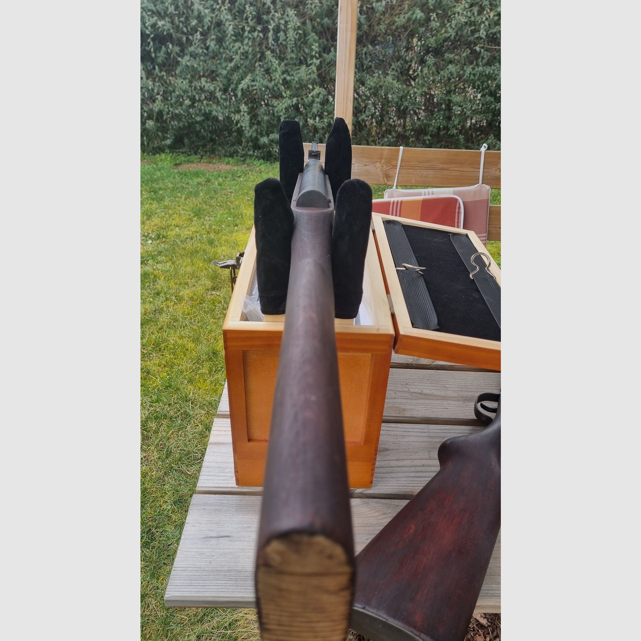 Haenel Suhl - Luftgewehr Doppelpack Kal. 45 mm - inklusive Zubehör