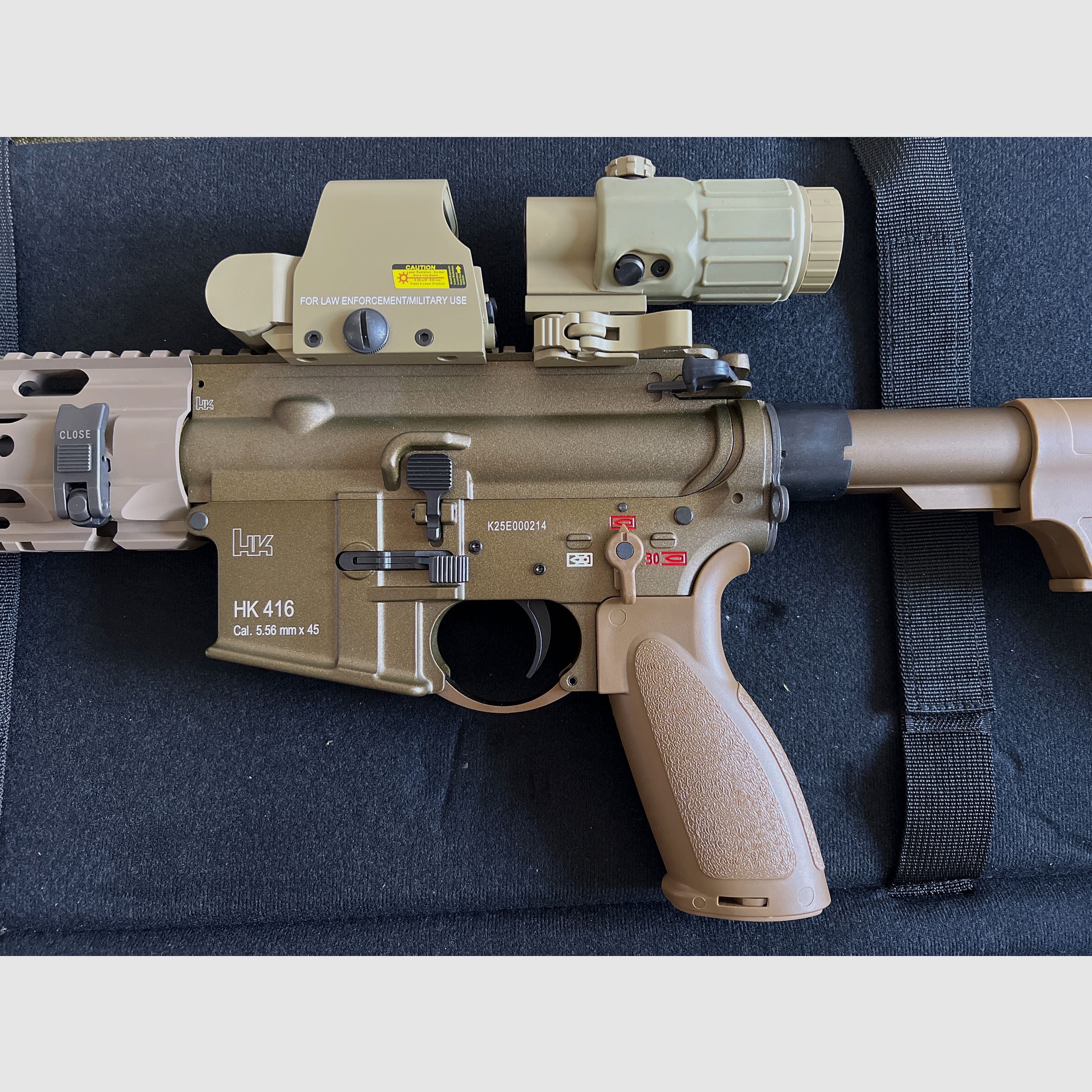 VFC HK416 A5 GBBR Airsoft met accessoires