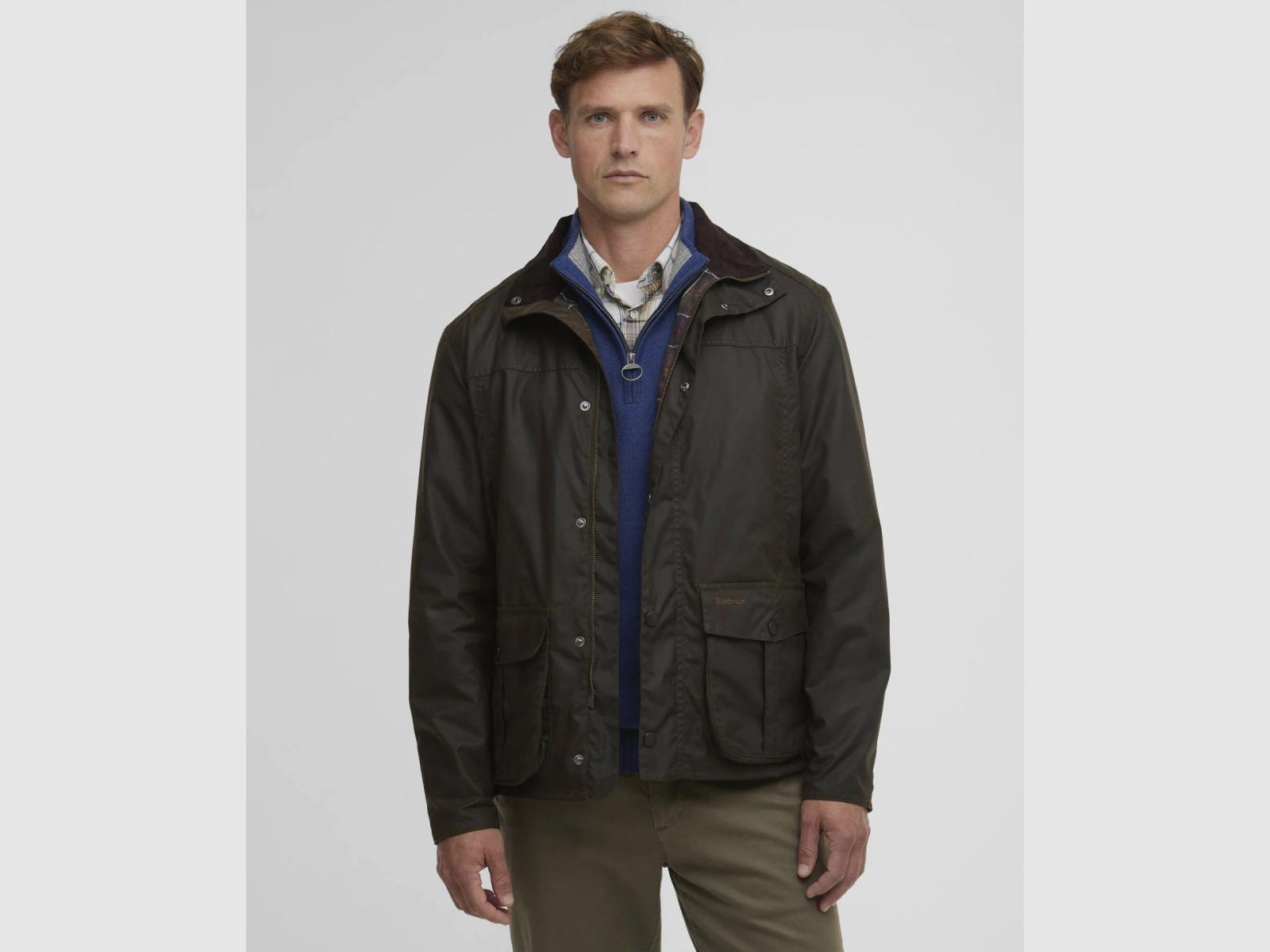 BARBOUR Wax Jacket Sander Olive