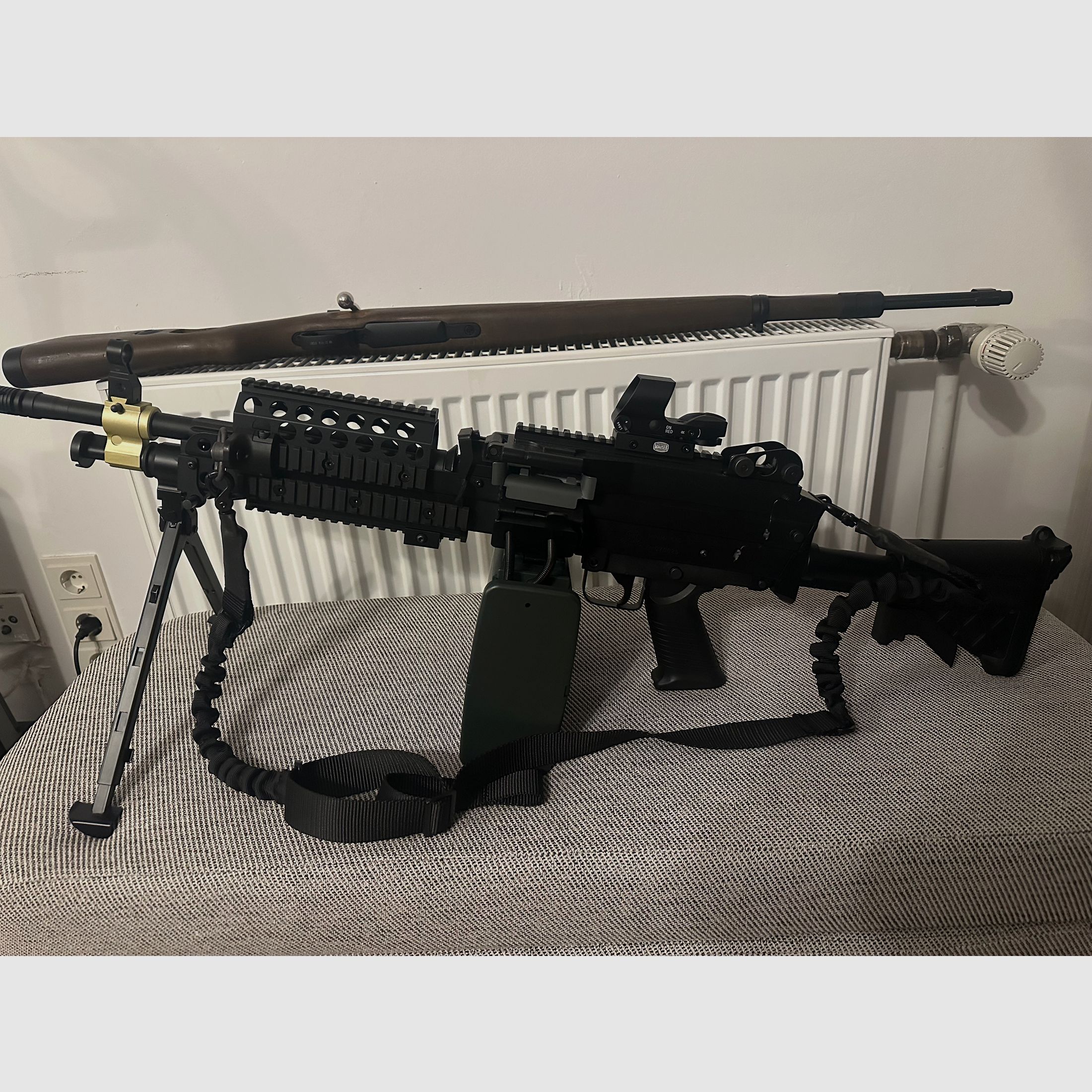 A&K MK46 AEG 0,5J Vollmetall
