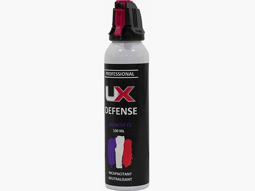 Gas lacrimogeno CS UX Pro Accusol 100ml