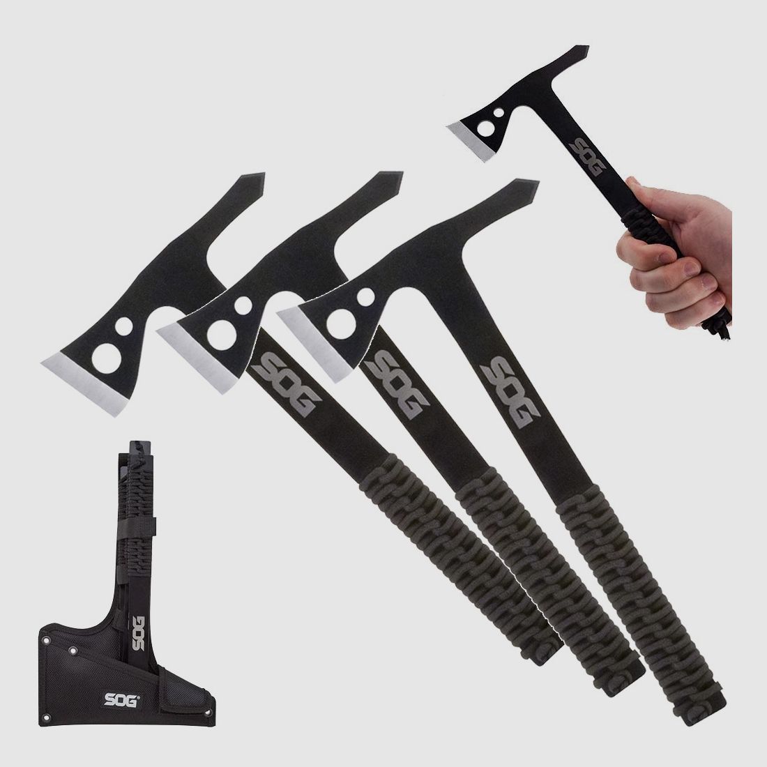 3x Wurfaxt Throwing Hawks 3 Pack Tomahawk