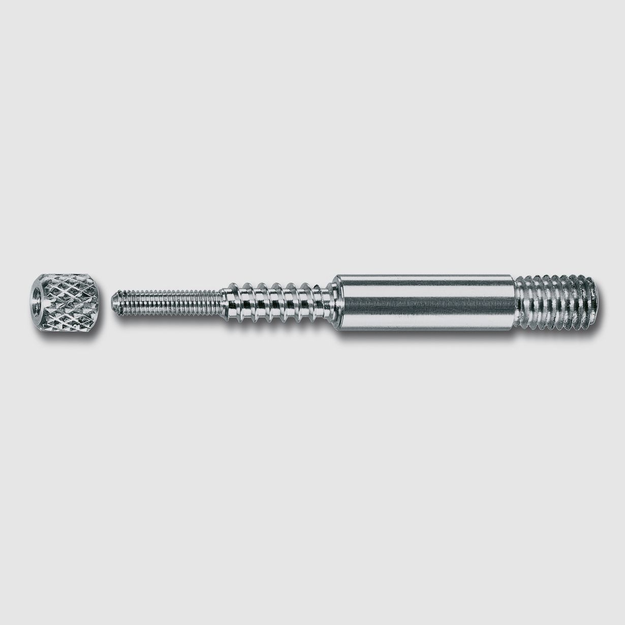 VFG Alu-Adapter M5 Außengwinde auf 1/8 Zoll Innengewinde