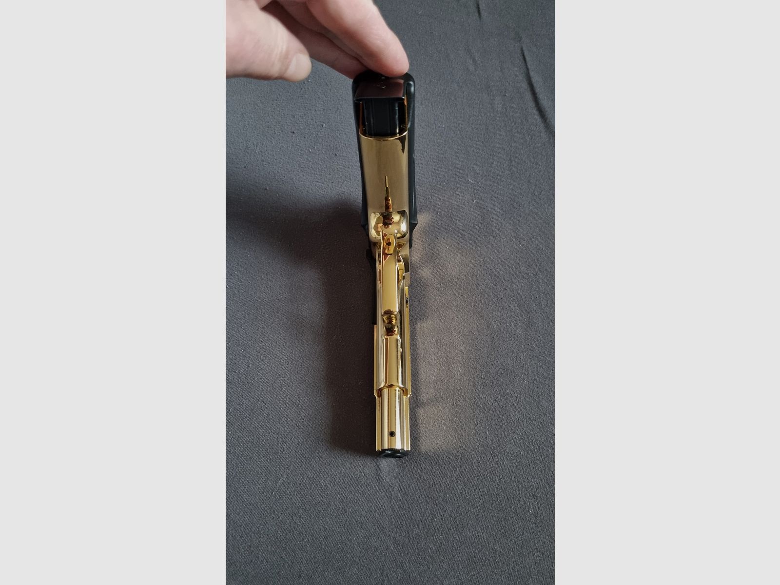 Browning Schreckschuss Pistole GPDA 9 Gold