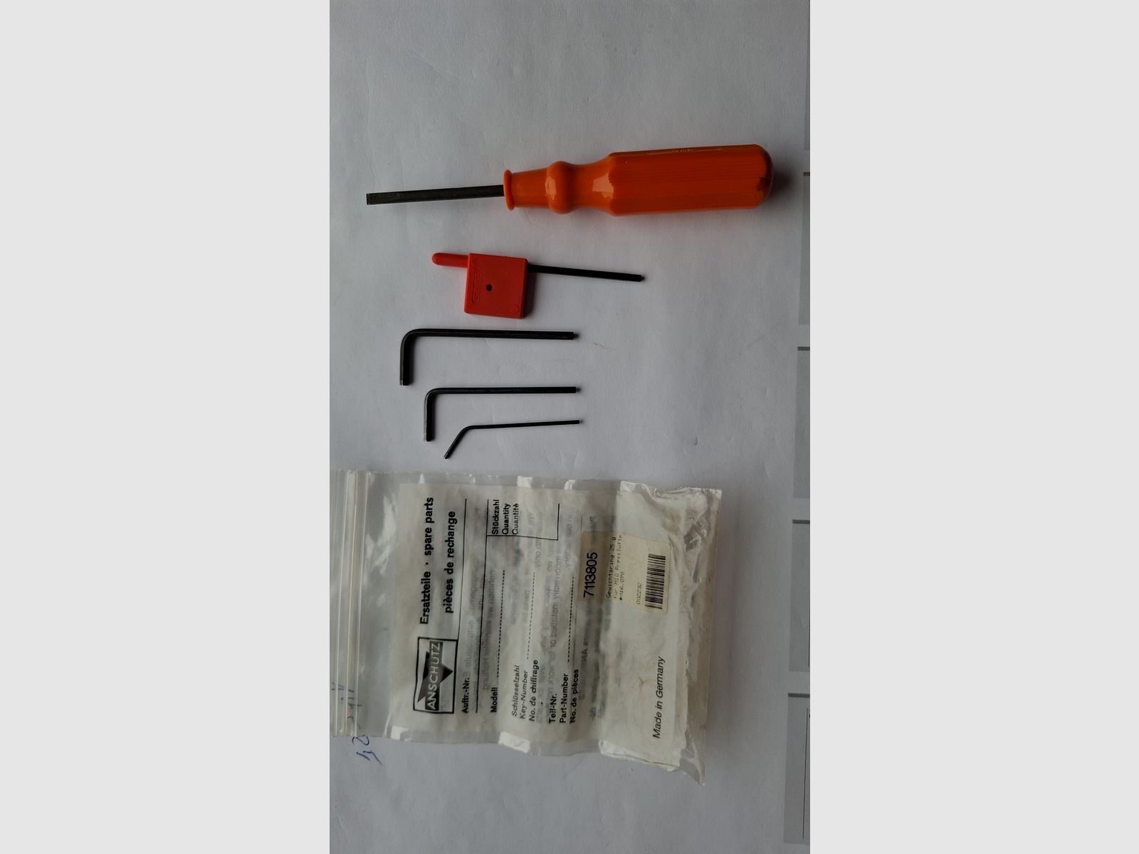 Pistolet à air Anschütz SAM M10 Cal.4,5