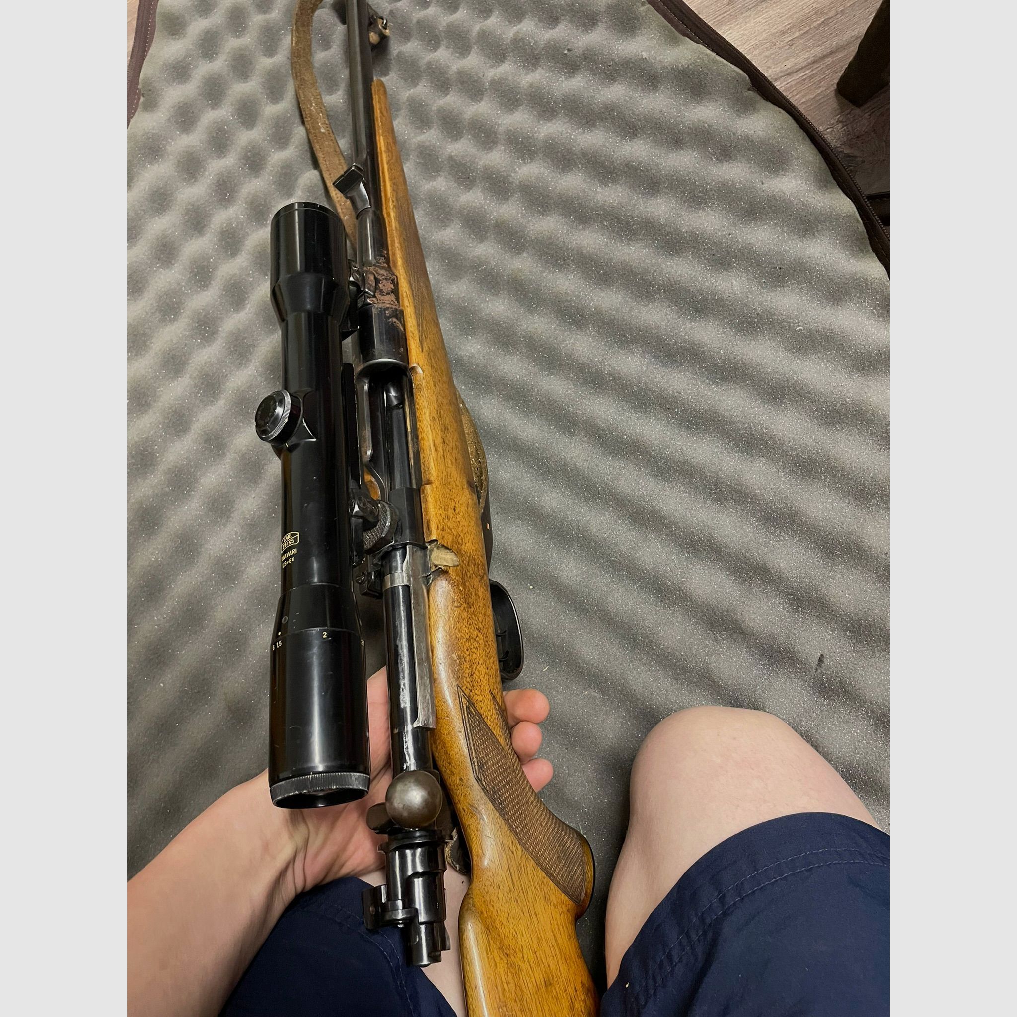 Bohler spezial 7X57 mit Zeis Diavari 1,5-6X36