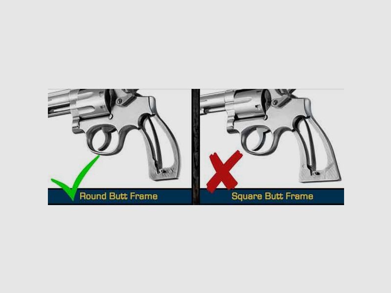 Gummigriff für S&W Revolver mit J-Rahmen R.B. Pink