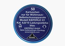 Special cartridges kal. 6,8/15 alleen voor H1