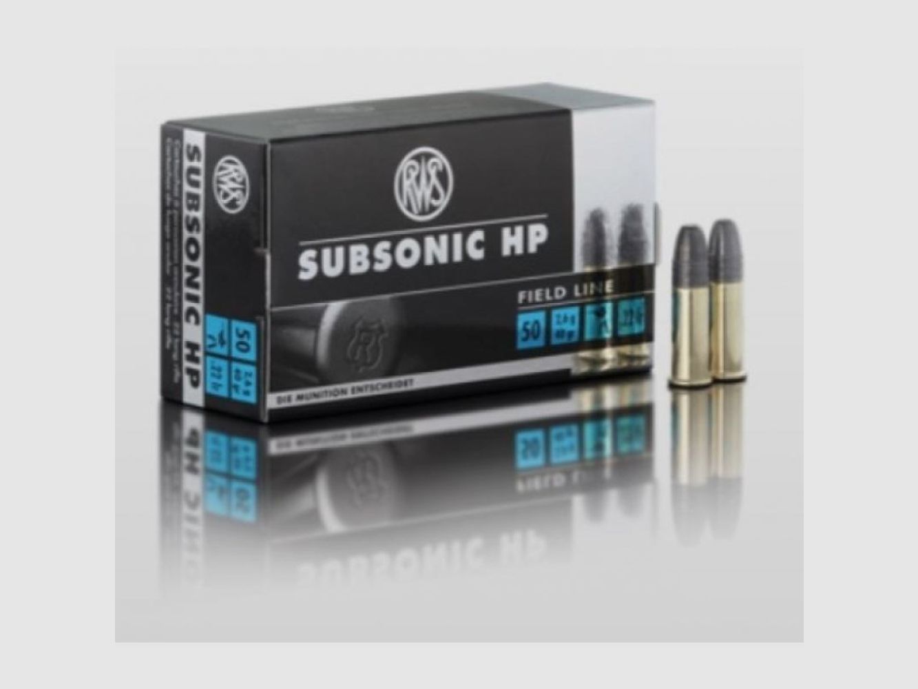 22lr RWS Subsonic HP 40 gr VE50
