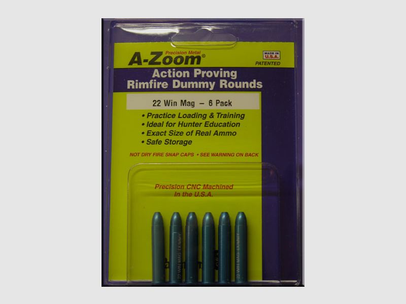 Pachmayr A-Zoom Dummy Cartridges Cal. 22 WM