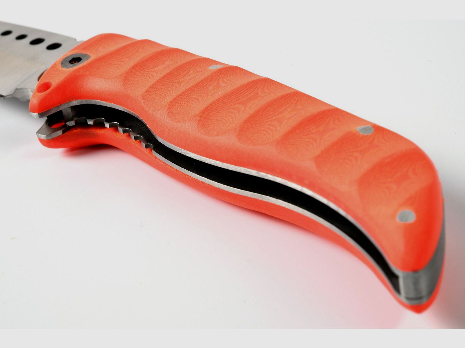 capra Jagd-Klappmesser "UETLIBERG" Micarta orange, Bild 18 von 20