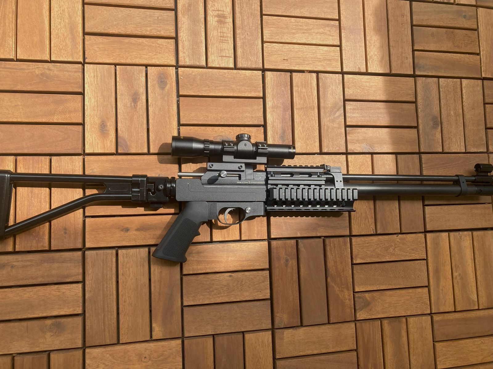 Diana Stormrider Luftgewehr Kaliber 4,5mm neuwertiger taktischer Umbau AK47 Galil Stil