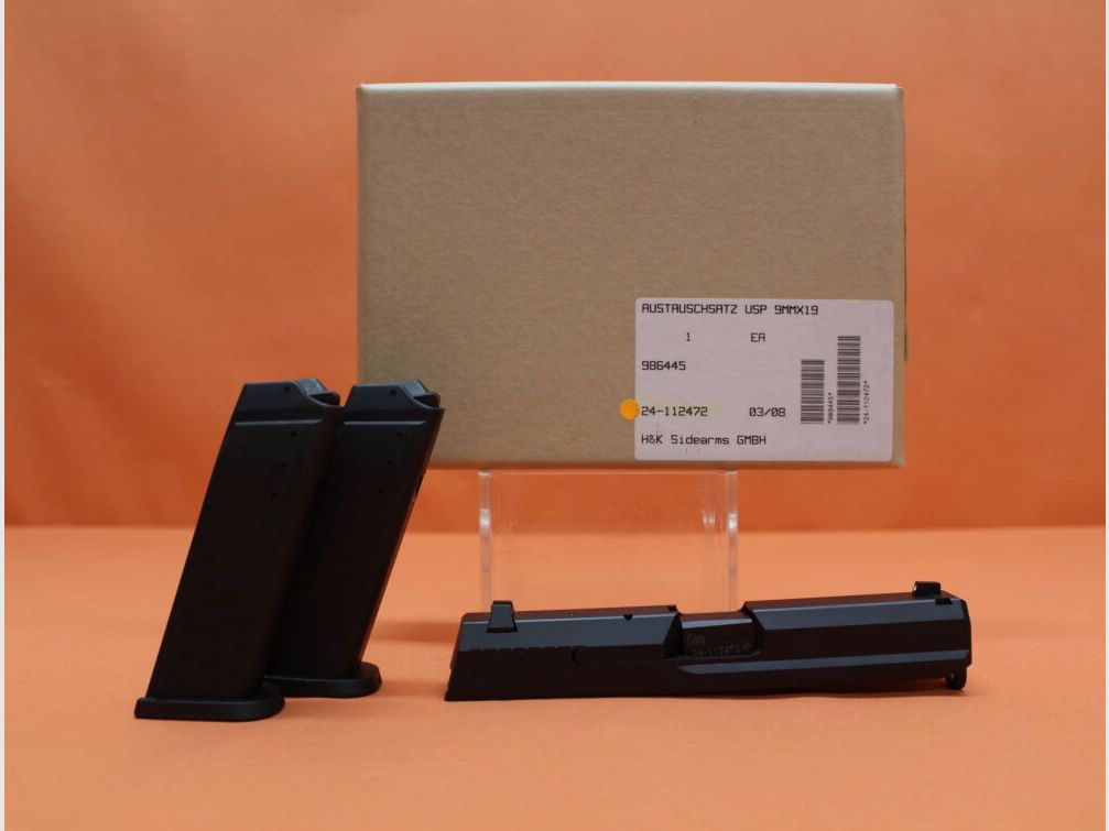 Heckler&Koch exchange system 9mm Luger Heckler&Koch/H&K HK for base weapon USP 9mm Luger 108mm barrel (9mm Para/9x19)