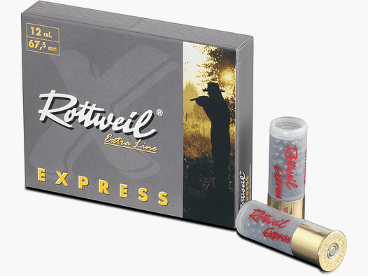 Rottweil Express 12/67,5 8,6mm - 10 stuks.
