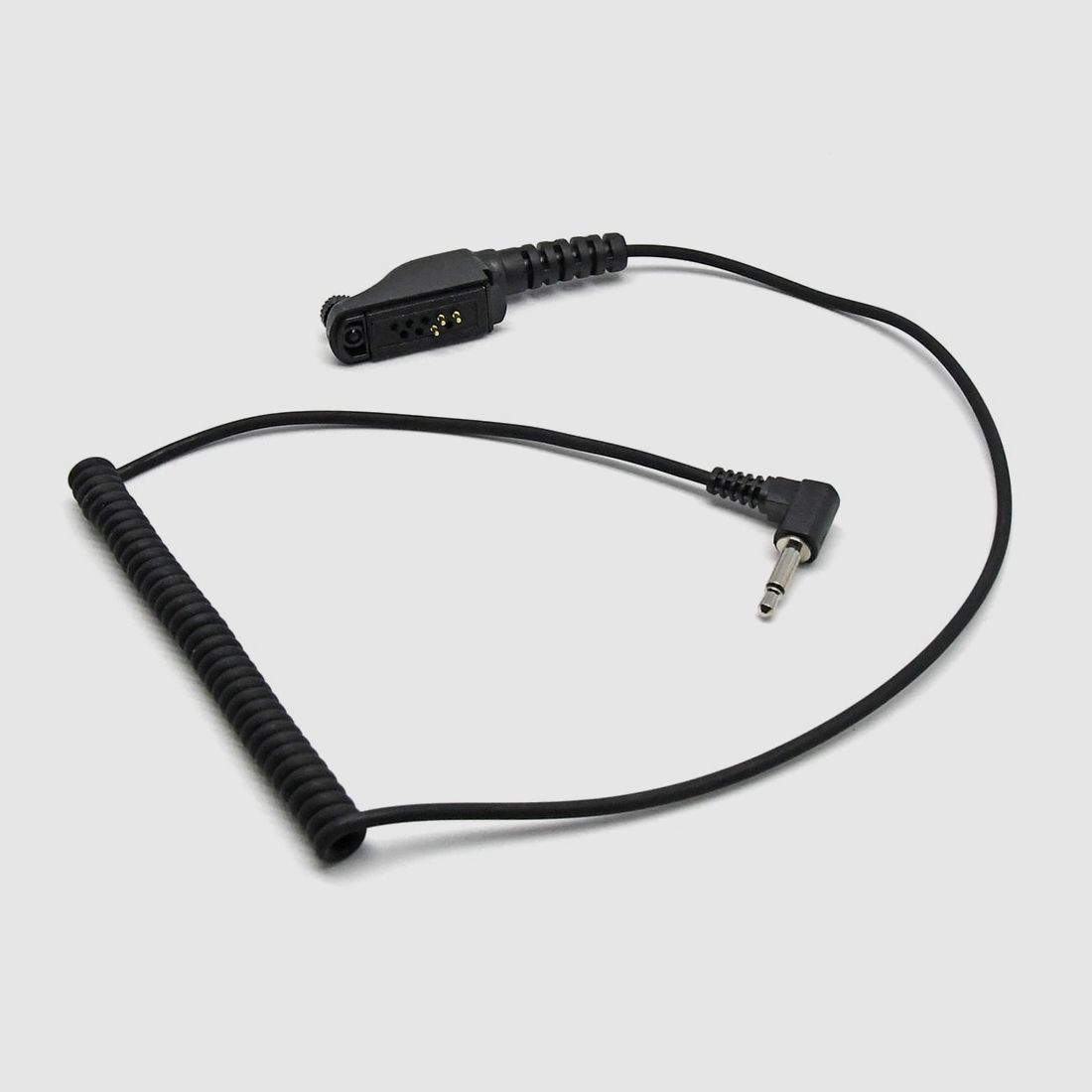 Genzo radio cable with multi-pin connector and 3.5 mm plug