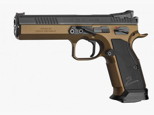 CZ TS 2 SA Deep Bronze​ 9mmLuger Pistole