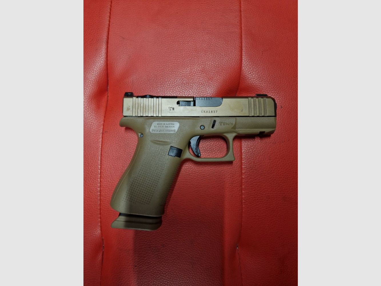 GLOCK 43x MOS-K COYOTE 9x19mm, immagine 3 di 4