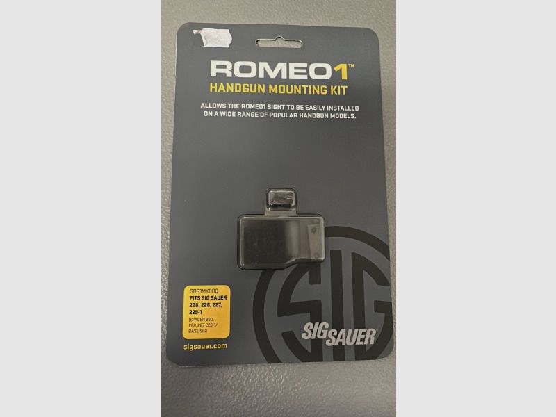 Sig Sauet Romeo1 Montageplatte für P220, P226, P227,  P229-1