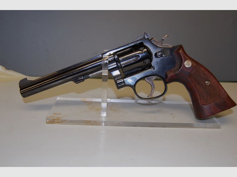 Sport Match Revolver S&W Mod.17-3 Kal .22lr 6" Lauf im Bestzustand vom Sammler