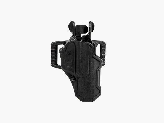 T-Series Level 2 Compact Holster Glock 43/43X No-Rail, Kahr PM9/40 (Black) Blackhawk