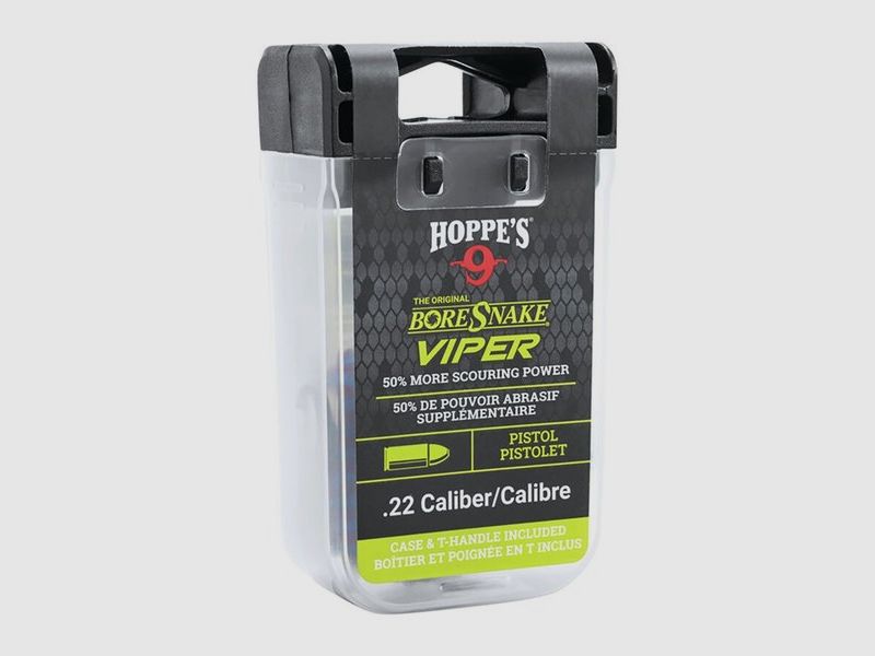 HOPPE’S Boresnake Viper for pistol cal. 22 with case