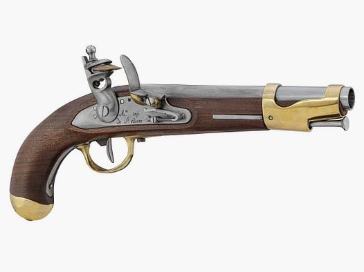 Pistola An IX a pietra focaia Cal. 69 - Pistola an IX