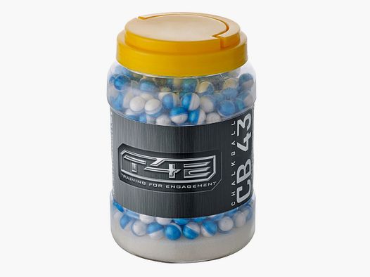 T4E T4E Chalkballs CB 43 500 pz. cal. .43 - bianco