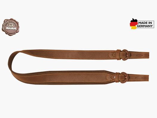AKAH geweerriem elandleer antislip