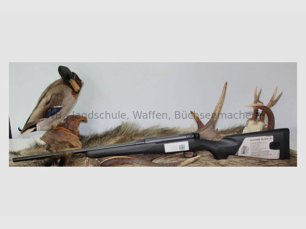 Mauser M18 Vorführwaffe ungeschossen und unmontiert mit Mündungsgewinde .30-06Spring