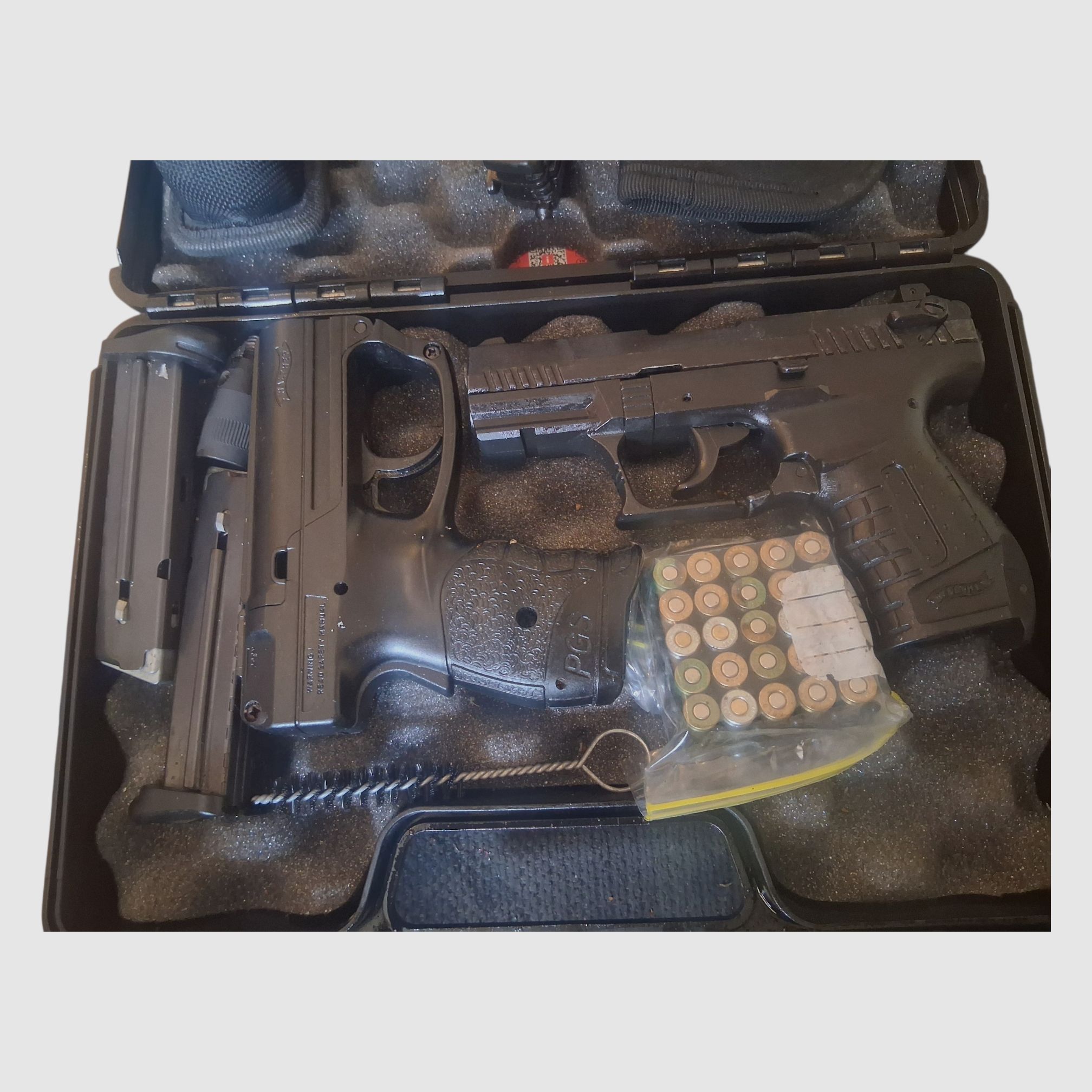 Walther P22 XXL Ensemble Complet + PG5 + Étui + Couteau – AUJOURD'HUI FIN - 20 heures