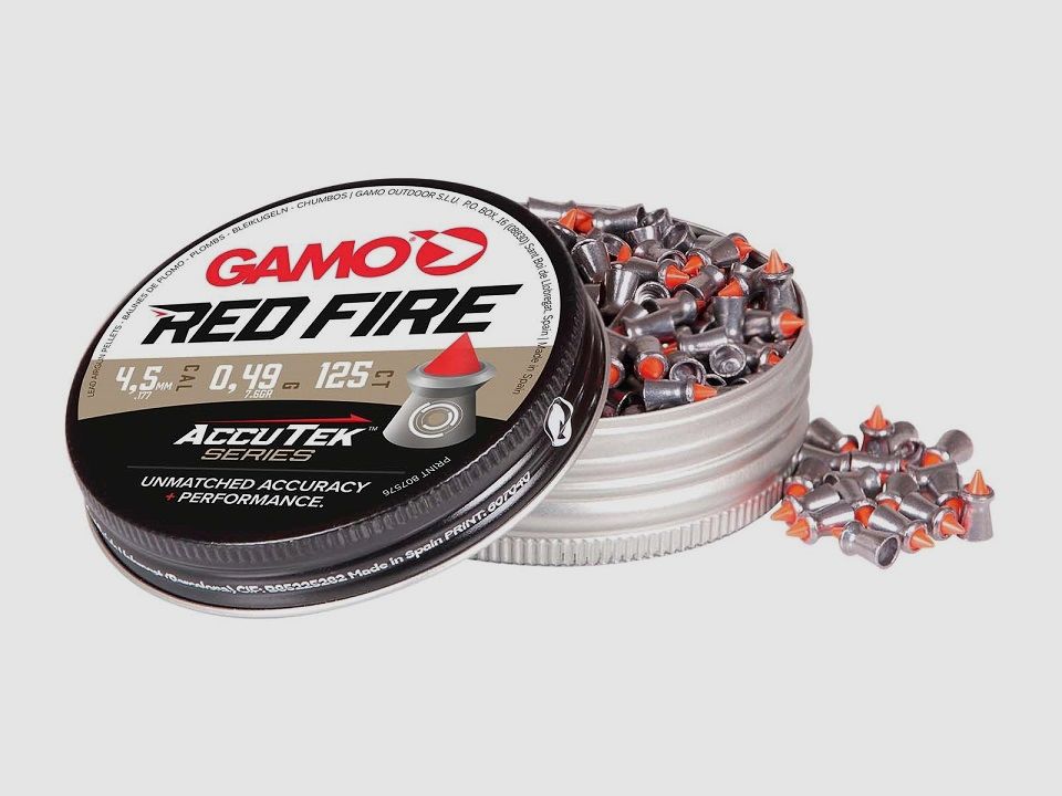 Gamo Red Fire AccuTek Diabolos 4,5 mm 125 Stück, Bild 2 von 2