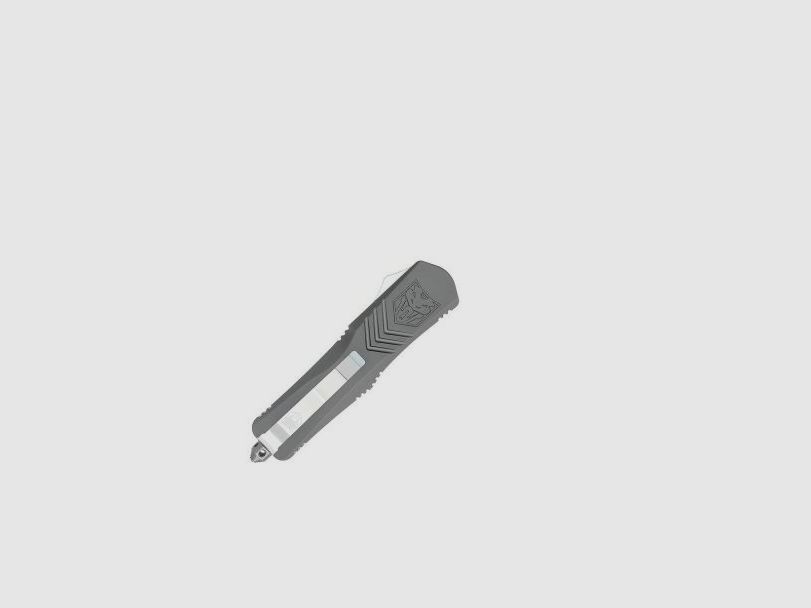 CobraTec Large FS-X Grey with serrated Tanto blade, OTF automatic knife, image 5 of 10