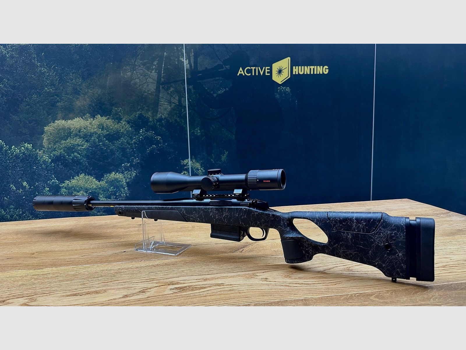 Bergara B14 Thumbhole / .308 Win / 46cm LL / Minox RS-4 2,5-10x50 / A-Tec H3, Bild 2 von 6
