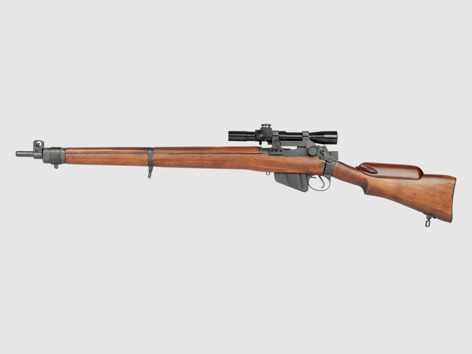 Ares SMLE Nr.4 MK1 Echtholz 6mm BB mit Zielfernrohr - Airsoft Federdruck