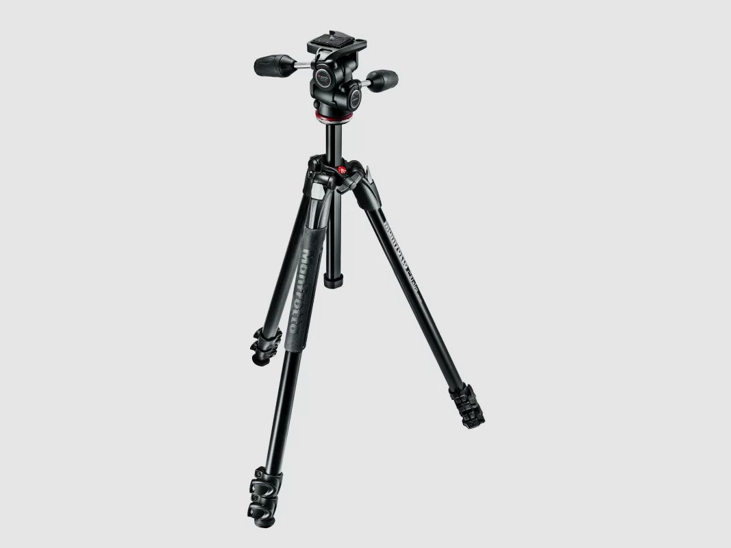 Zestaw statywowy 290 Xtra z głowicą 3-wieżą - Aluminium, zdjęcie 1 z 2