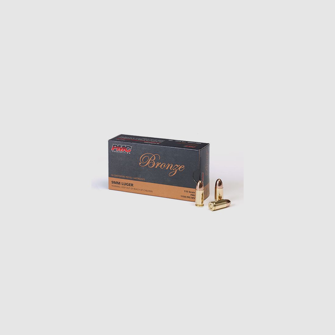 PMC 9mm Luger 7,5 g FMJ-Munition