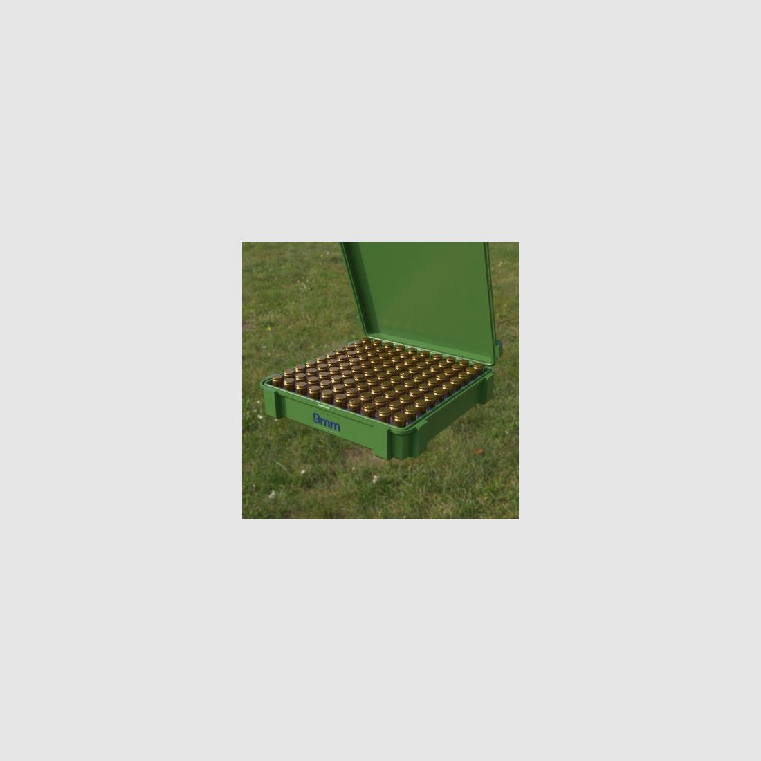 Filamelt Munitionsbox / 9x19mm Para / Luger / ‘Klappdeckel’ / Patronenbox, Ammo Box