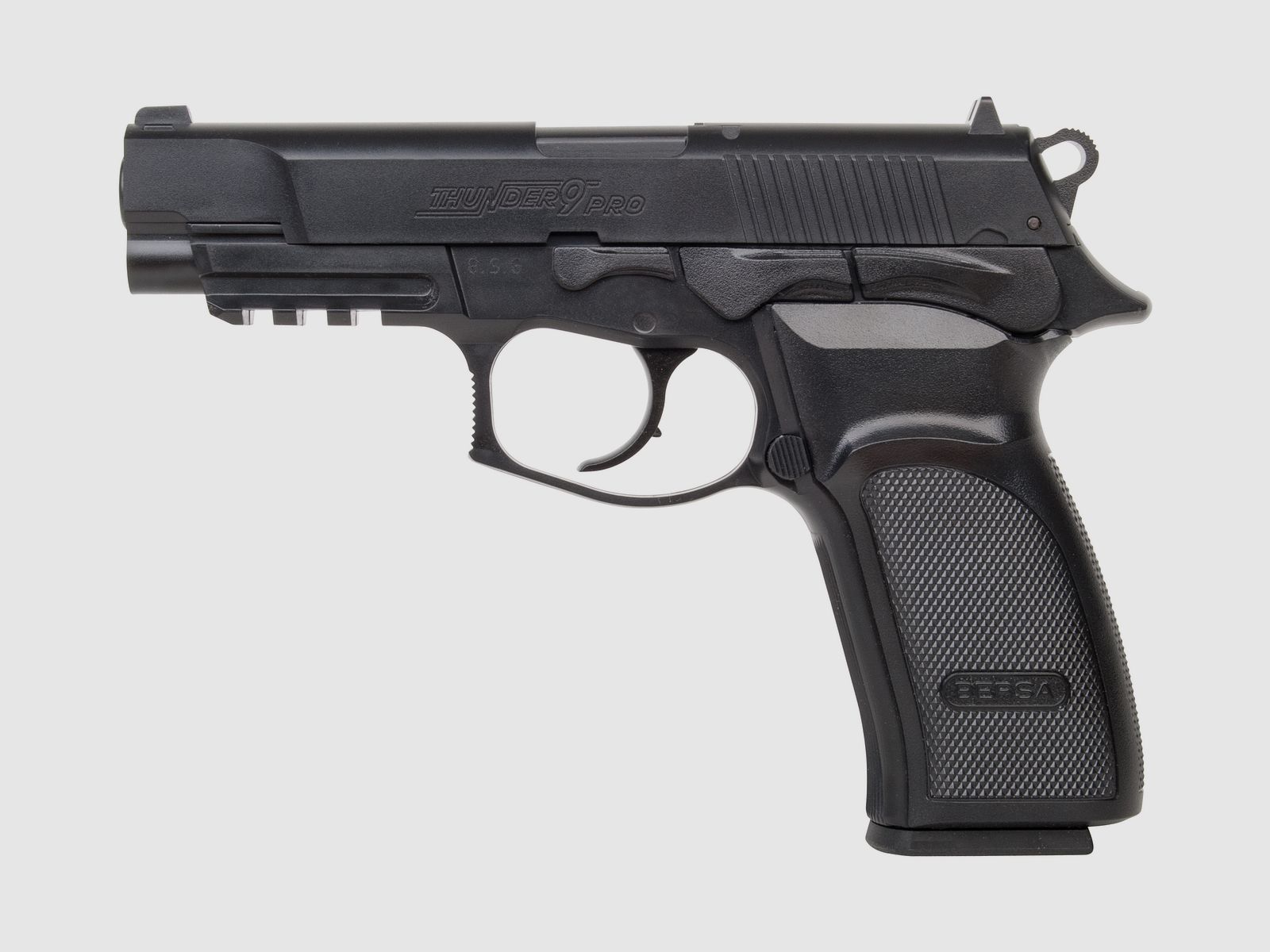 Bersa Thunder 9 Pro Schwarz 4,5mm BB - Druckluft Co2 Non BlowBack