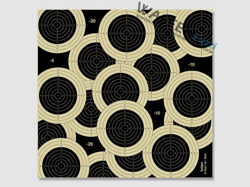 Disque cible chanceux salade de cibles 50 pièces pour une distance de 10m