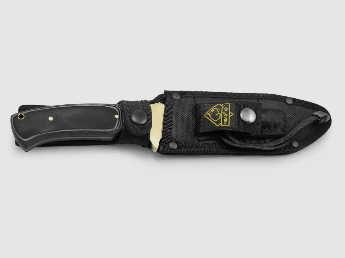 PUMA XP nomad con encendedor, G10 negro