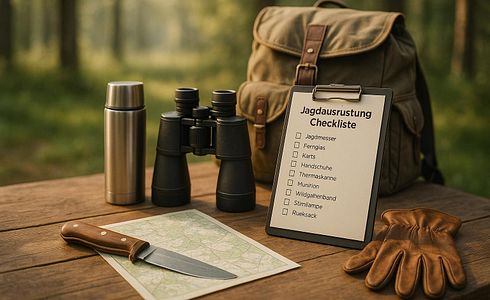 Jagdausrüstung Checkliste: Alles dabei?