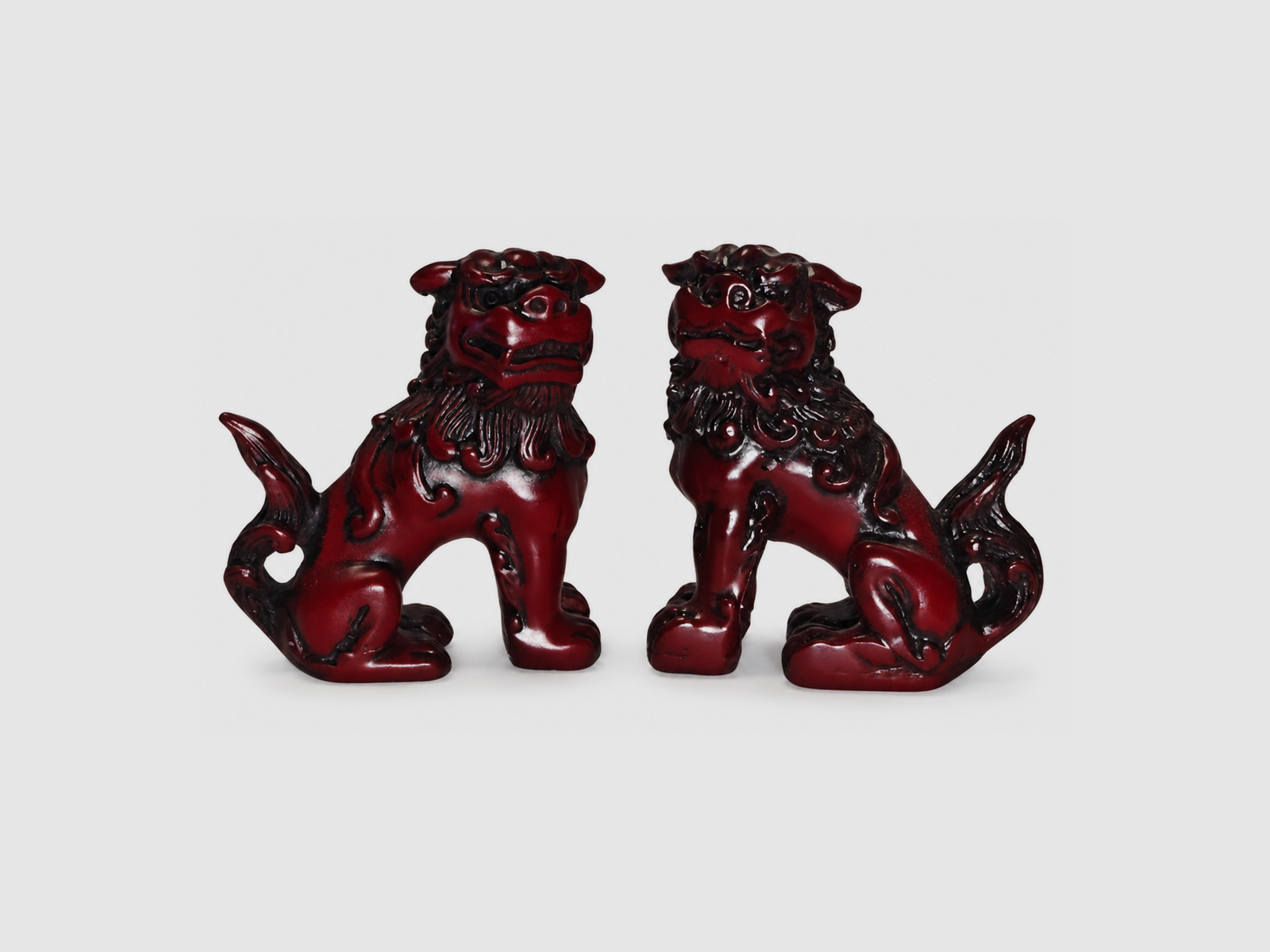 Mini paire de lions, image 1 sur 5