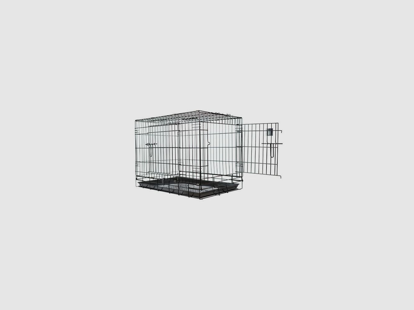 Metalen Kooi L109x71xH79 CM Plastic Band, afbeelding 2 van 6