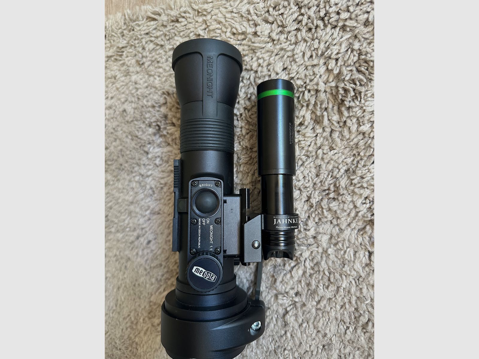 Meopta MeoNight 1.1 Gen. 2+ urządzenie do nocnego widzenia inkl. Laserluchs LA850-50-Pro II +Adapter 