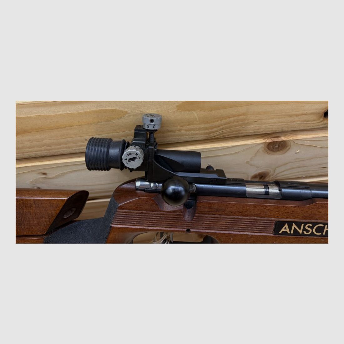 Einzelladerbüchse Anschütz Mod.: 1903 Kal.: .22lr mit Diopter / Matchgewehr .22lr